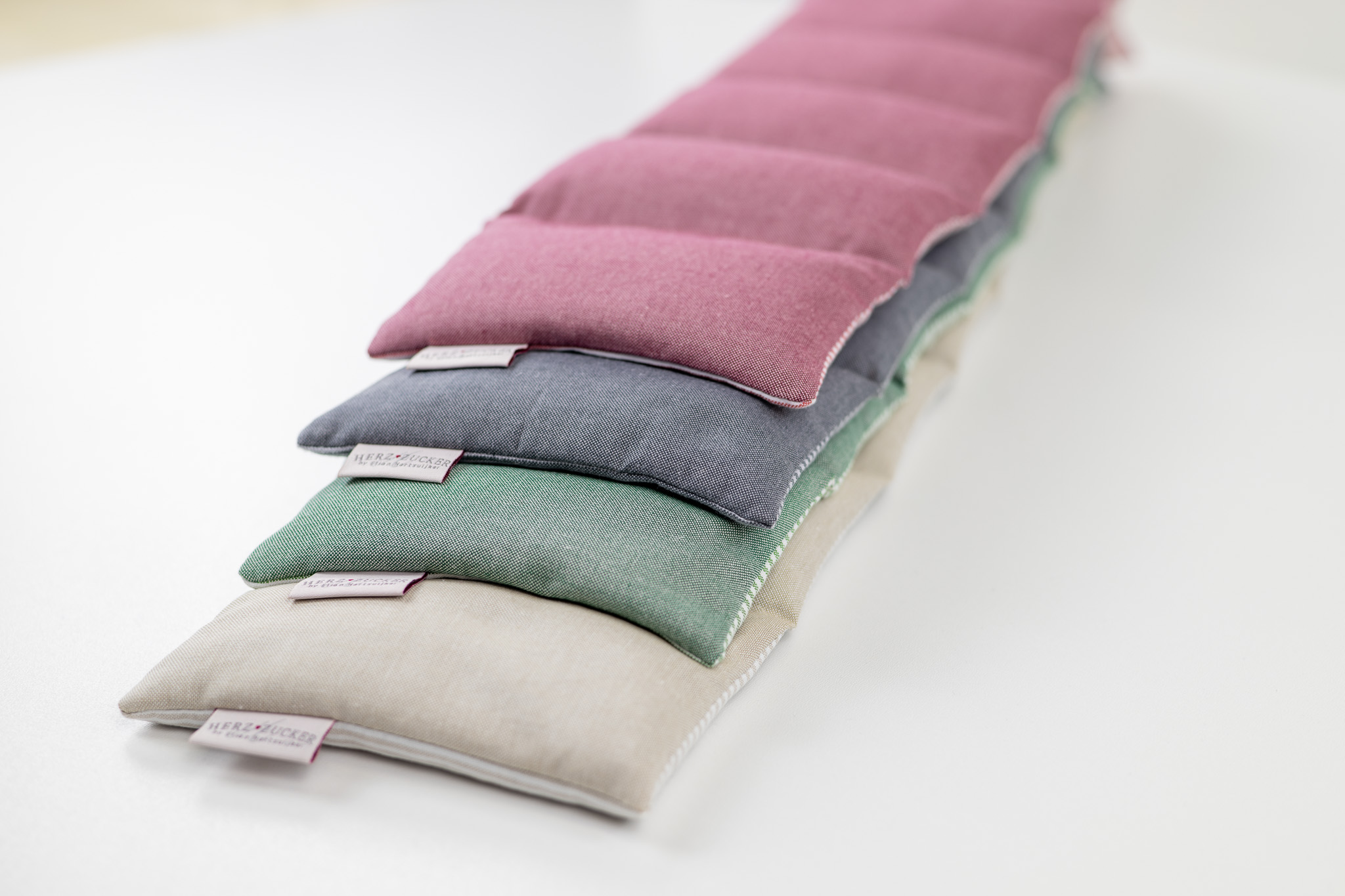 Basic 7-Kammerkissen mit Kirschkernfüllung