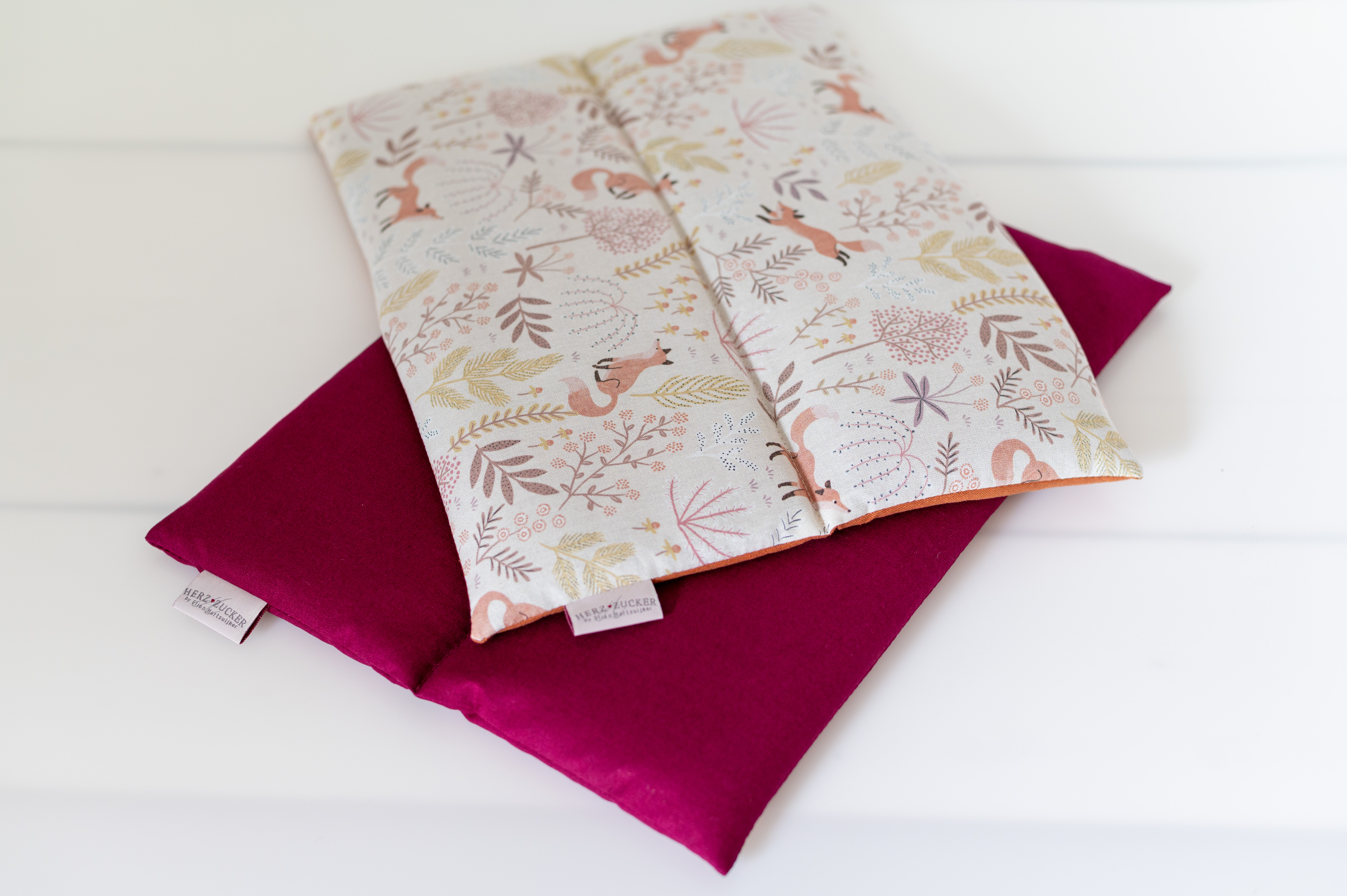 Lendenkissen mit Rapssamenfüllung - Herbstkollektion